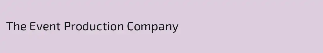 The Event Production Company